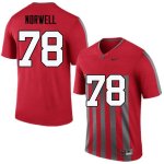 NCAA Ohio State Buckeyes Men's #78 Andrew Norwell Throwback Nike Football College Jersey FRN5245TH